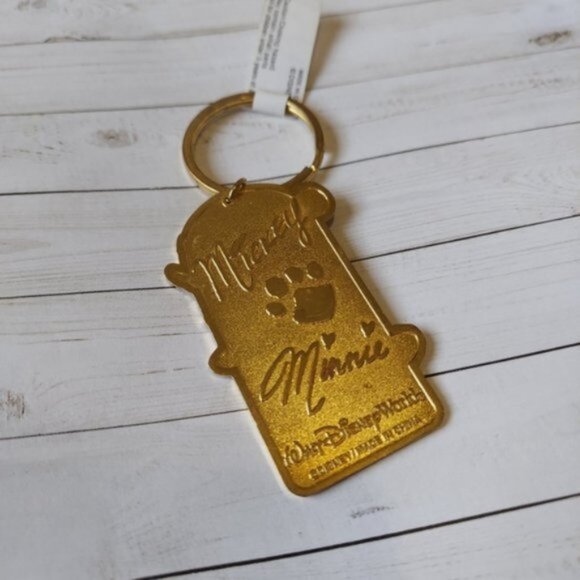 Disney | Mickey, Minnie, and Pluto "Grandpa" Personalized Keychain - Picture 2 of 4
